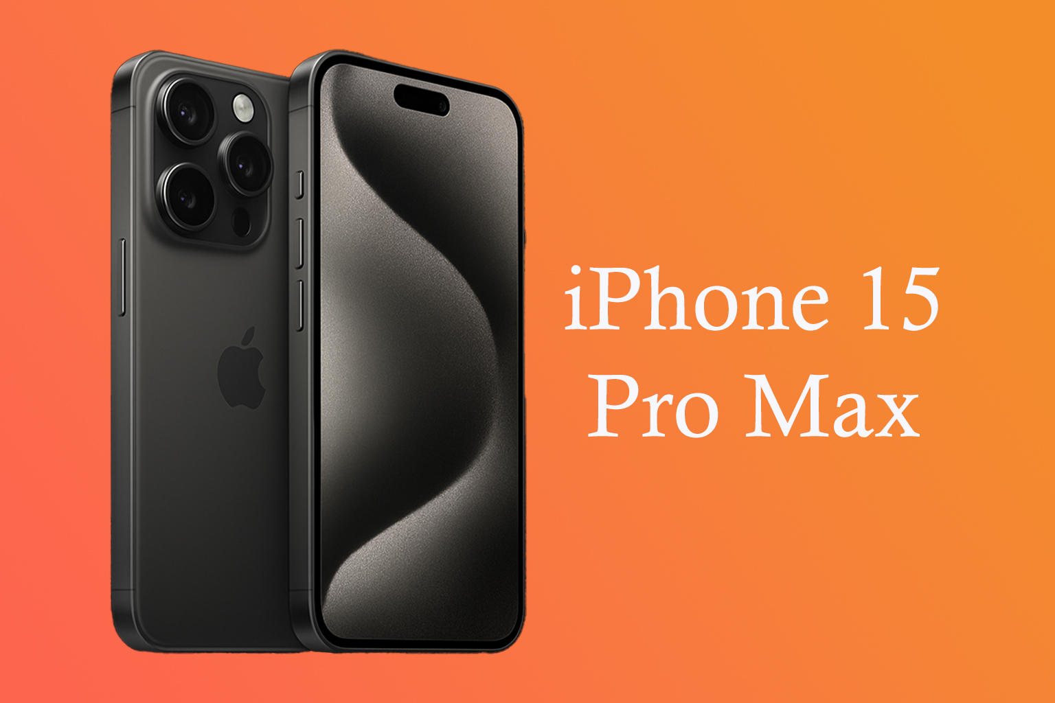 iphone 15 pro max