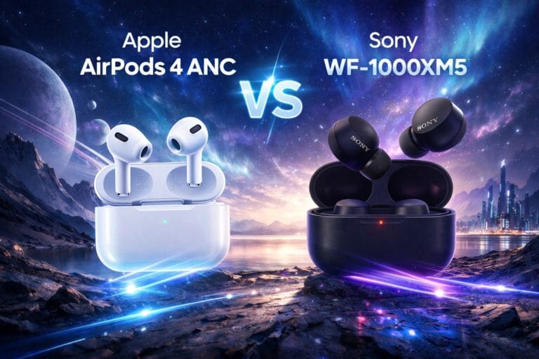 apple airpods 4 anc vs. sony wf 1000xm5