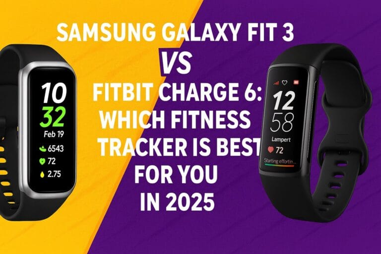 galaxy fit 3 vs fitbit charge 6