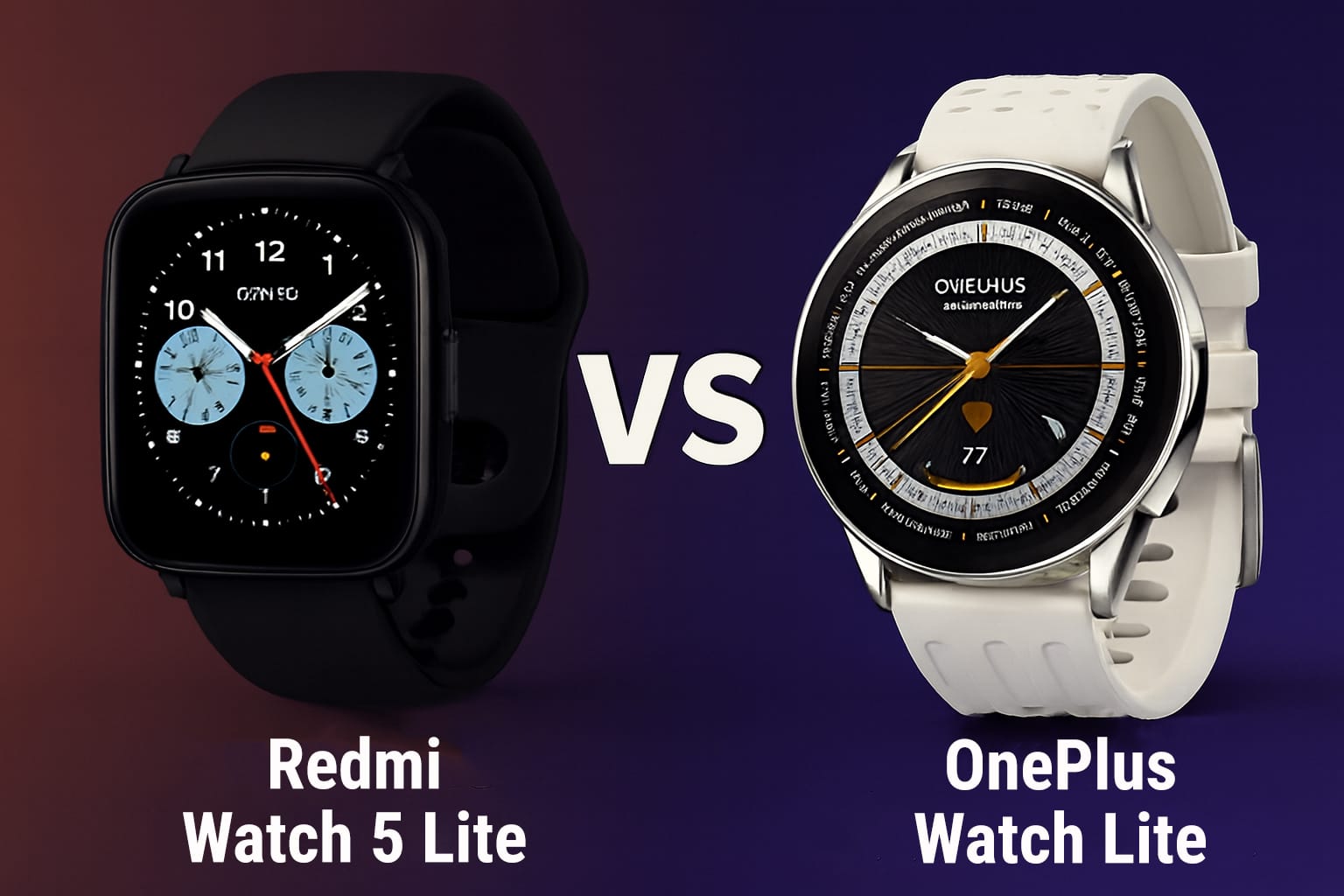 oneplus watch lite vs. redmi watch 5 lite