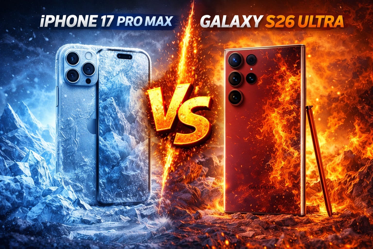 iPhone 17 Pro Max vs Galaxy S26 Ultra: The Ultimate Flagship Battle
