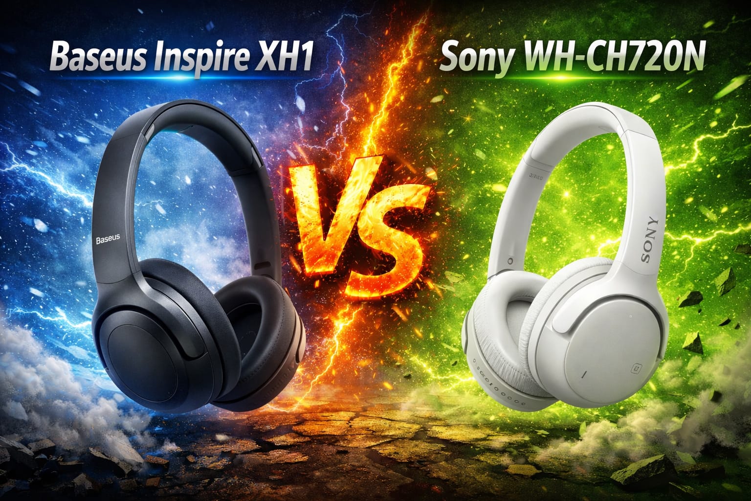 Baseus Inspire XH1 vs Sony WH-CH720N: Budget ANC Battle