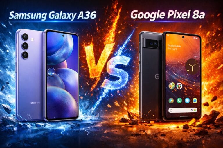galaxy a36 vs pixel 8a