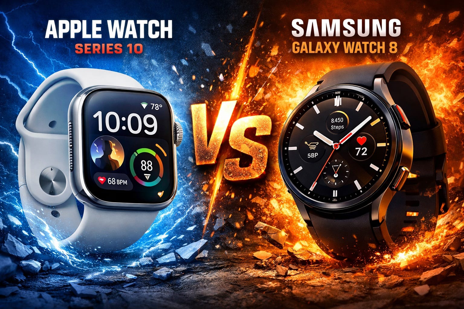 Galaxy Watch 8 vs Apple Watch Series 10: The Ultimate Comparison Guide