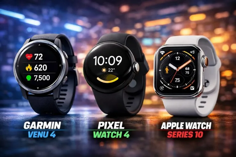 garmin, google, apple