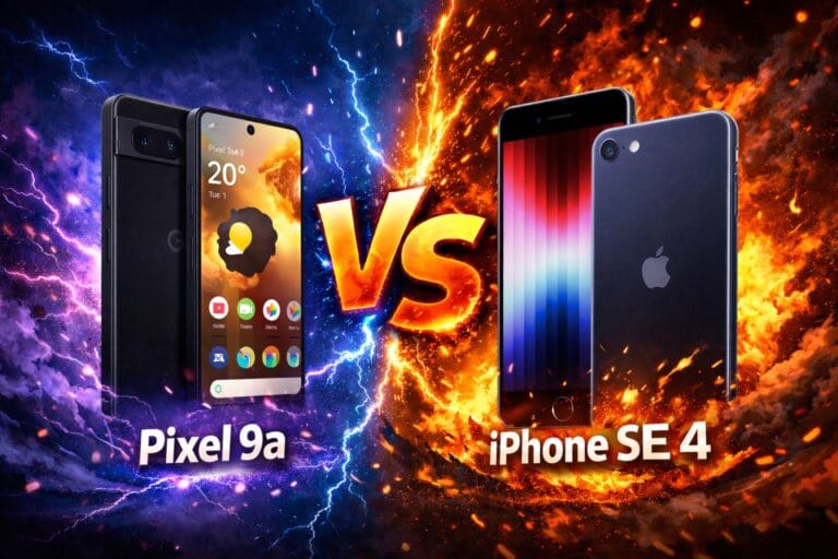 google pixel 9a vs iphone se 4