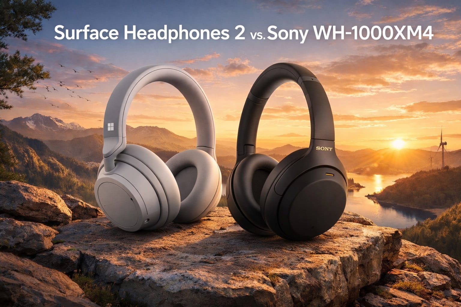 microsoft surface headphones 2 vs. sony wh 1000xm4