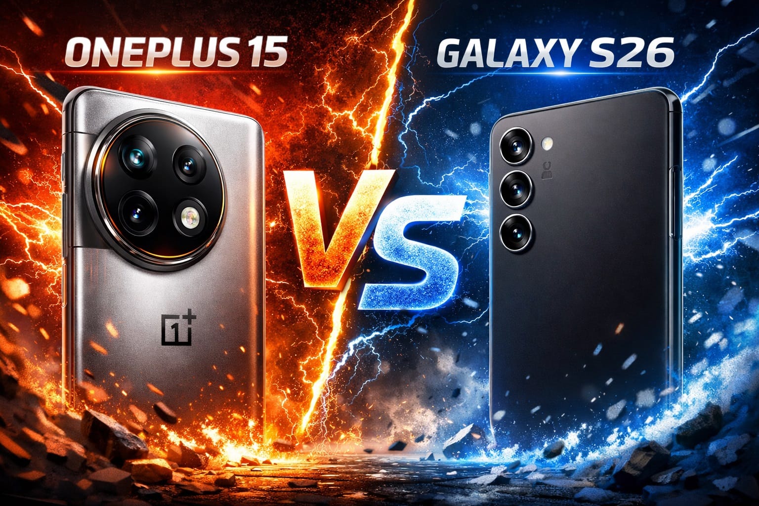 oneplus 15 vs galaxy s26