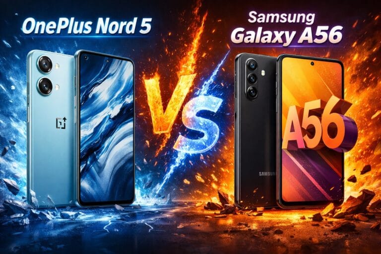 oneplus nord 5 vs galaxy a56