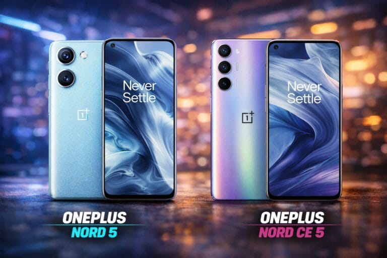 oneplus nord 5 vs. oneplus nord ce 5