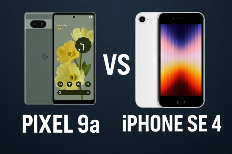 pixel 9a vs iphone se 4