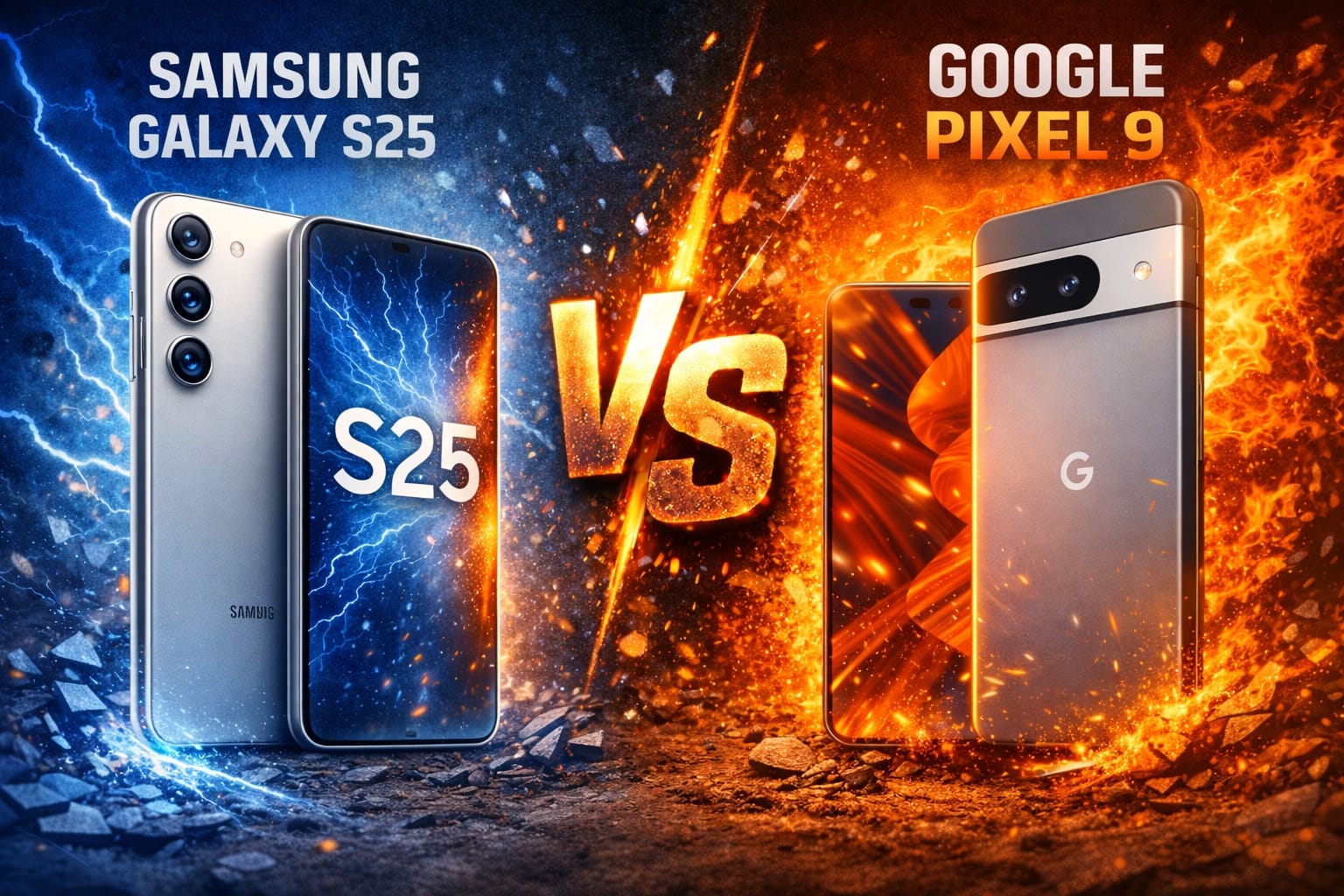 samsung galaxy s25 vs google pixel 9