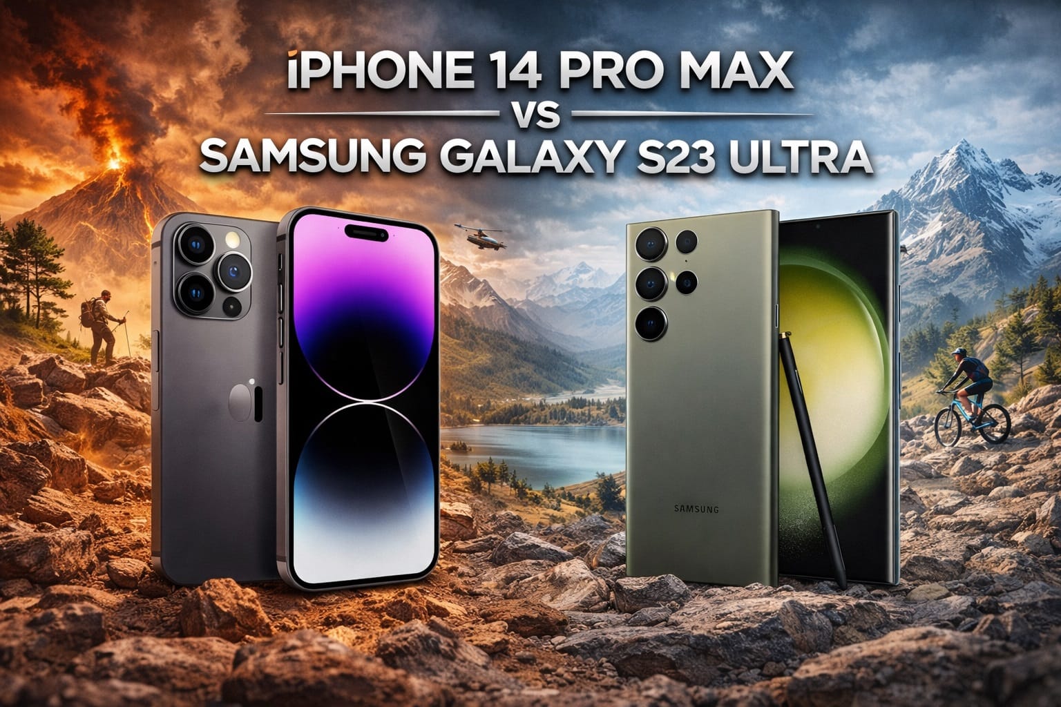 Ultimate Flagship Comparison: iPhone 14 Pro Max vs Galaxy S23 Ultra