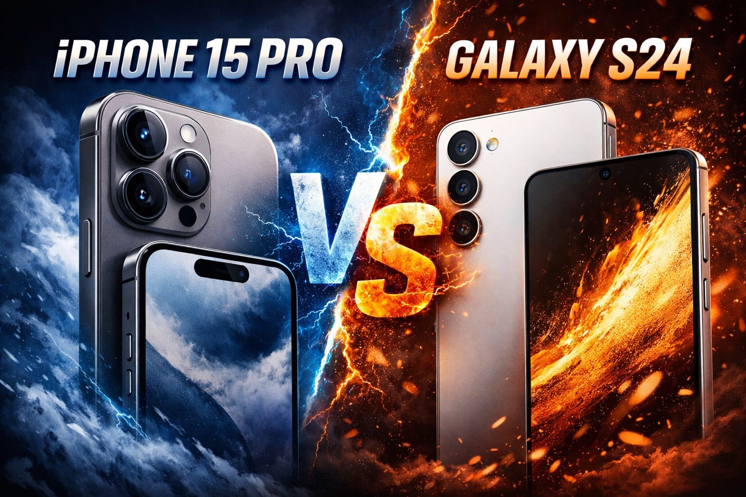 iPhone 15 Pro vs Galaxy S24 – The Ultimate Flagship War