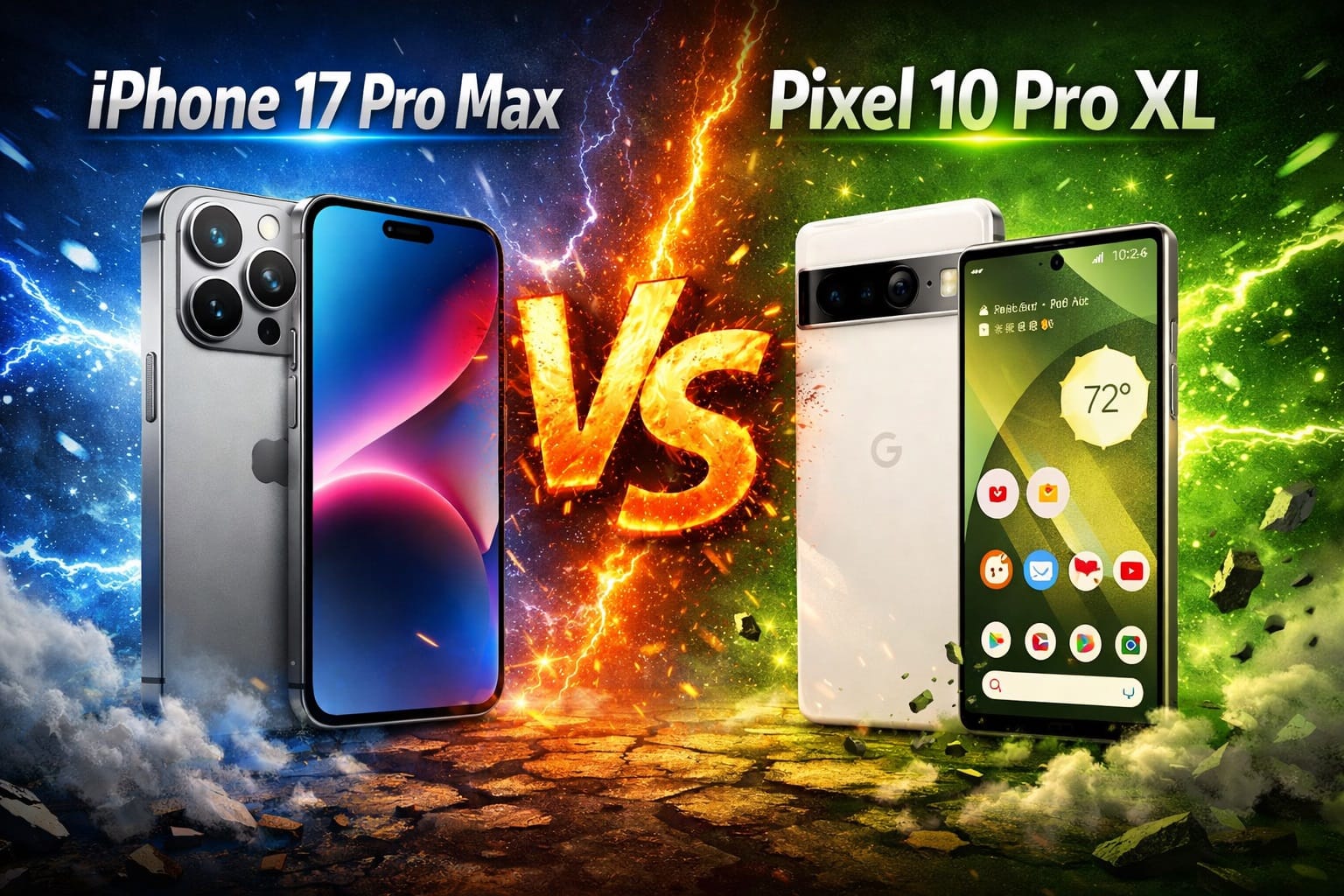 iPhone 17 Pro Max vs Pixel 10 Pro XL: Clash of the Ultimate Smartphones