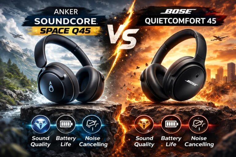 anker soundcore space q45 vs. bose quietcomfort 45