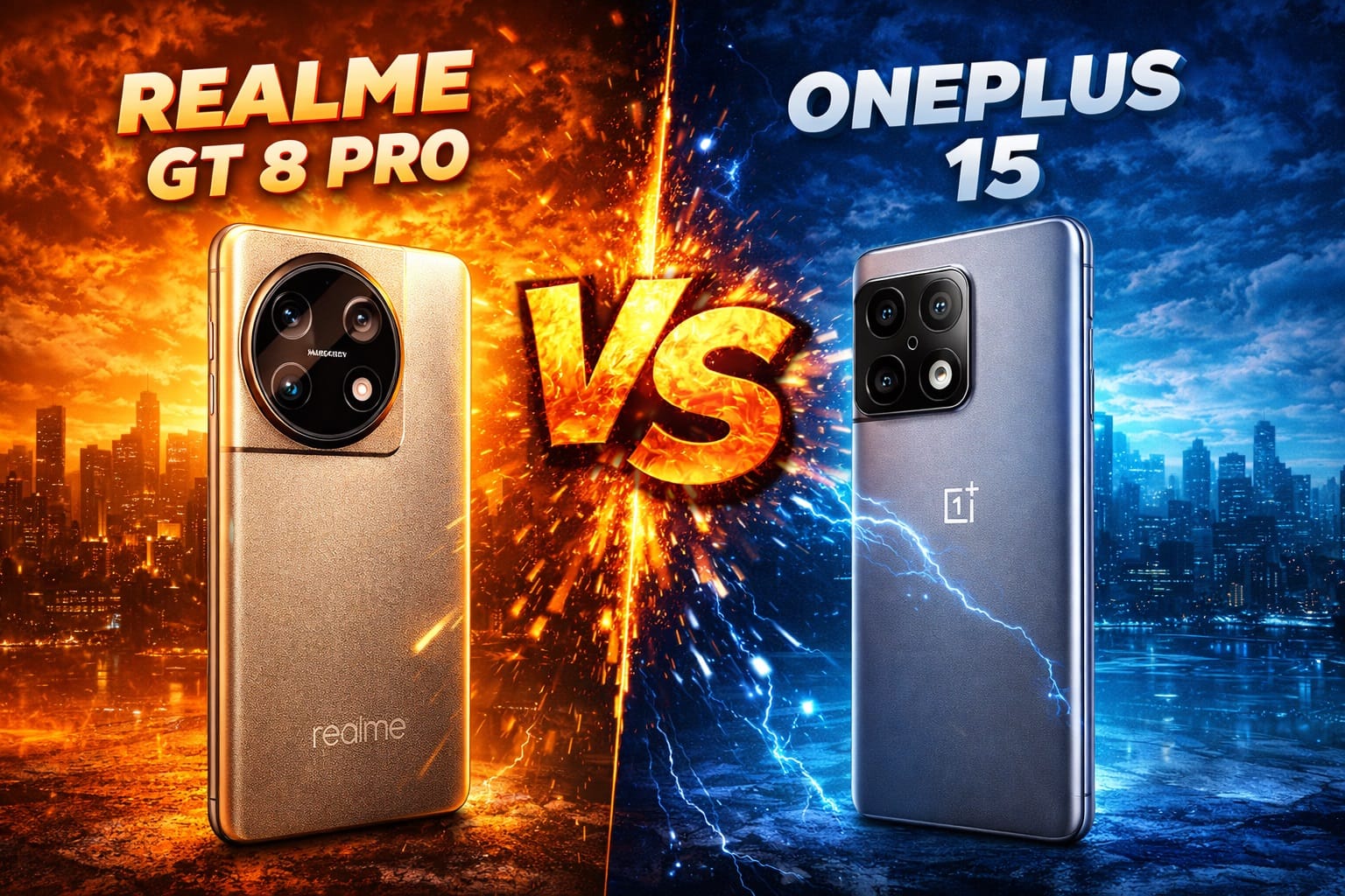 The Ultimate Flagship Duel: Realme GT 8 Pro vs. OnePlus 15