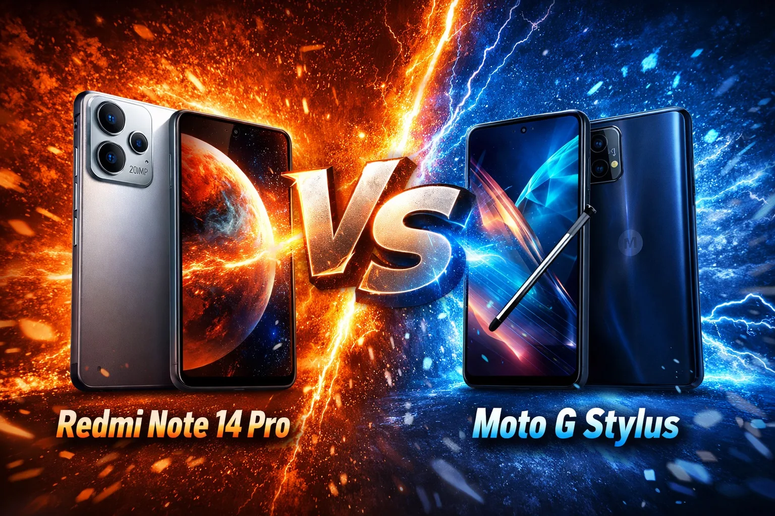 Redmi Note 14 Pro vs. Moto G Stylus: The Ultimate Choice for Students, Creators, and Everyday Users