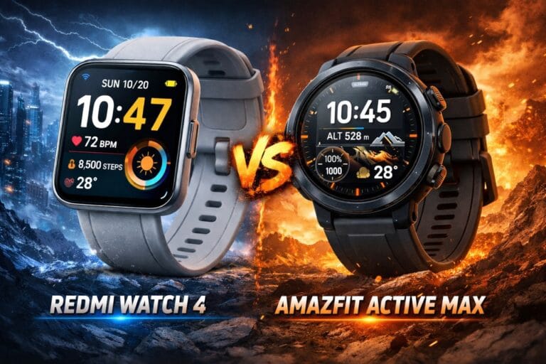 redmi watch 4 vs. amazfit active max